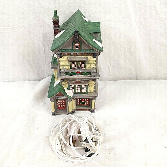 Vintage O'Well Dickens Keepsake Lighted House Victorian Christmas Village 1994 - Picture 2 of 7